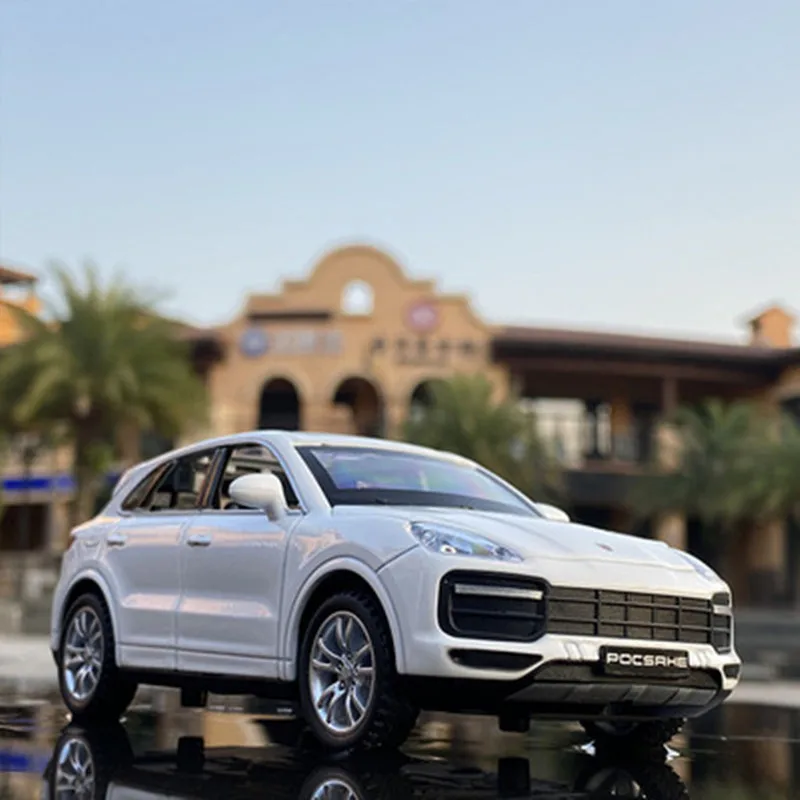 Новинка 2020 модель автомобиля Cayenne Turbo 1:32 из сплава украшение коллекционная