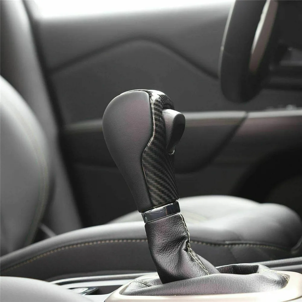 

ABS Interior Gear Shift Knob Cover Decorative Trim Fit for Jeep Cherokee 2014-2018 Car Accessories