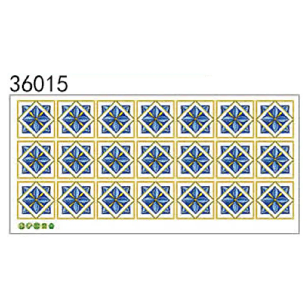 Золотая Серебряная диагональная наклейка для плитки s самоклеящаяся домашняя