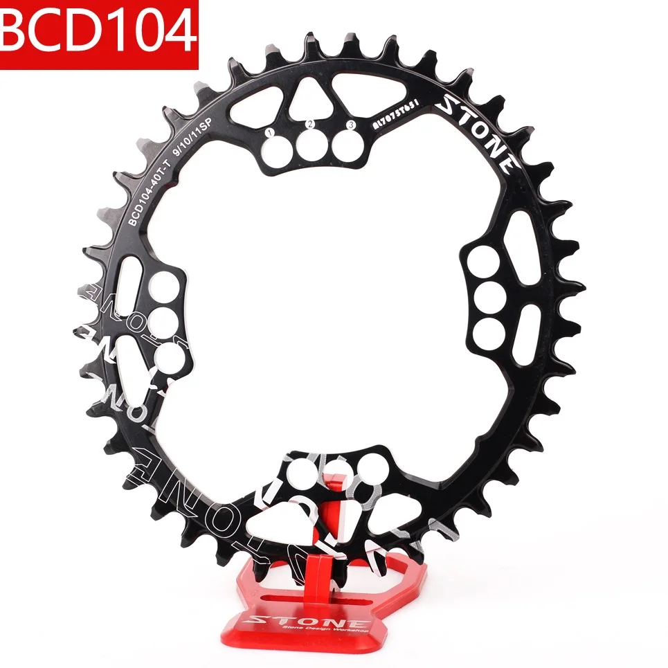 Большое кольцо овальная Звездочка BCD104 34T до 50T узкое широкое для Shimano Sram plato ovalado para