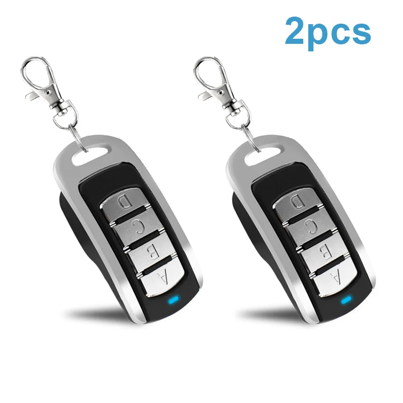 2pcs Gate Remote Control garage Multi Frequency Duplicate 300-900mhz Command Handzender Garage Door Opener keychain