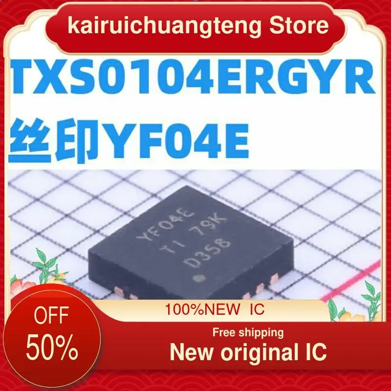 

10-200 шт. TXS0104ERGYR YF04E TXS0104EPWR новый оригинальный IC