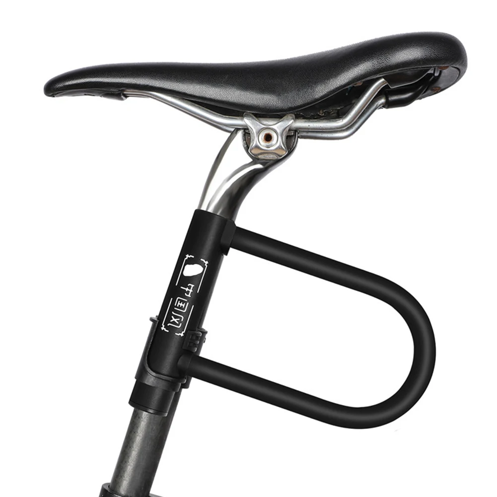 

Motorcycle Bike Lock Anti-theft with Frame Keys Portable Portable Bicycle Locks U-shaped Waterproof Cycling Elements