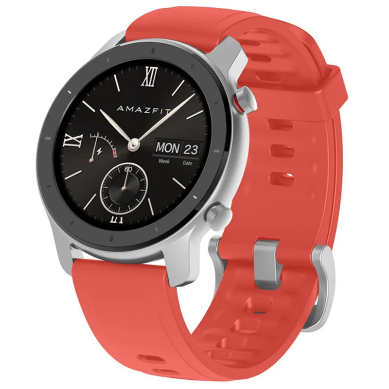 Глобальная версия Huami Amazfit GTR 42 мм умные часы водонепроницаемые умные часы 24 дня 42 мм gps и ГЛОНАСС сердечный ритм для Android IOS