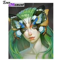 ever moment diamond painting art kits elf diy hobby craft full square resin drills mosaic embroidery for giving decoration 4y650