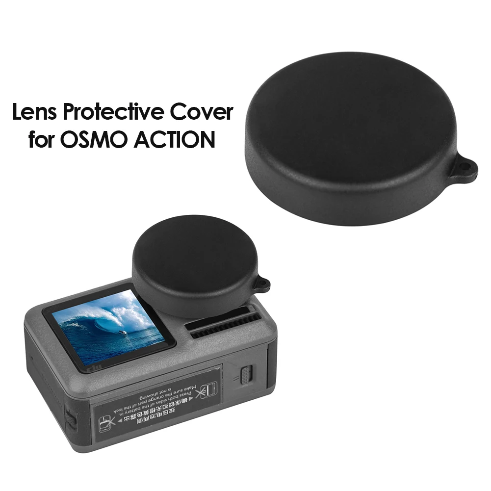 

Action Camera Lens Cap Cover Hood Carrying Handheld Plastic Soft Set Protection Camera Elements for DJI OSMO ACTION