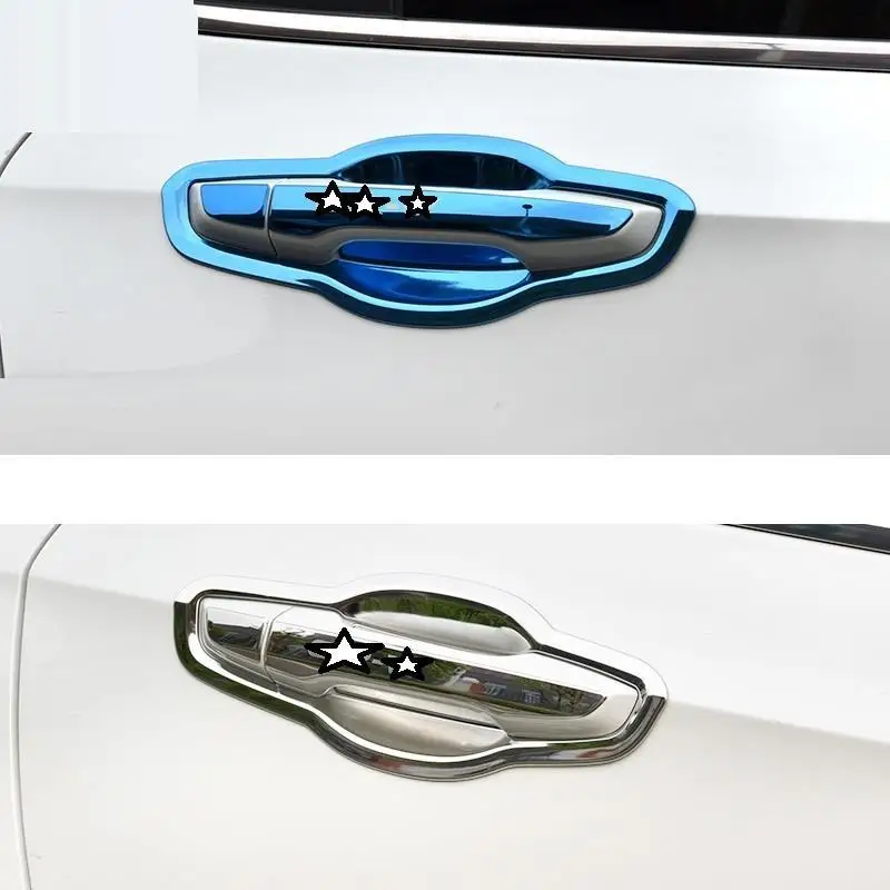 Ножная педаль ручка двери автомобиля декоративный хром автомобиль Стайлинг