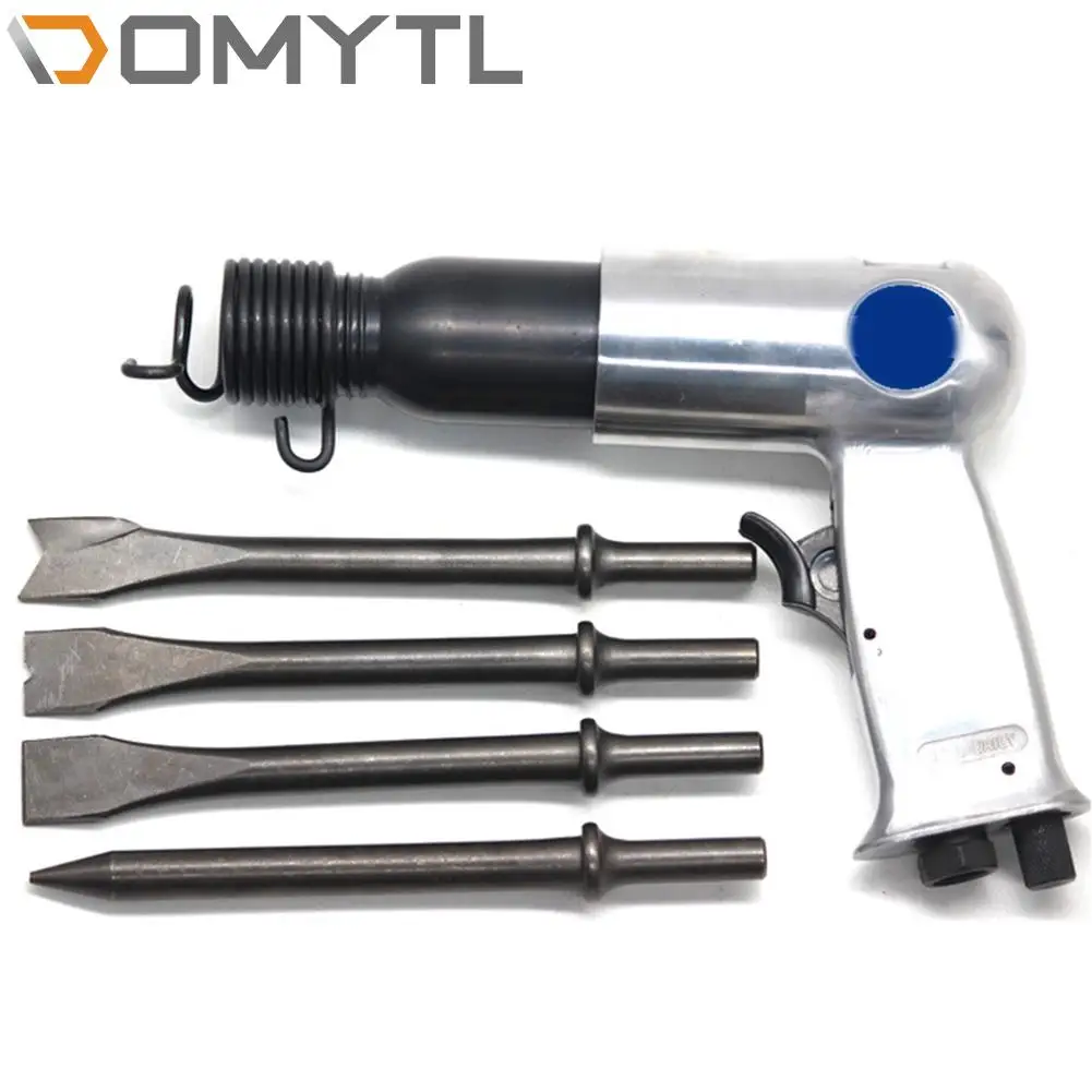 

3000rpm 3/8" Air Hammer Chisel Pneumatic Set Shovel File Industrial Grade Pick For Rust Removal Punch Smoothing Tools Kit