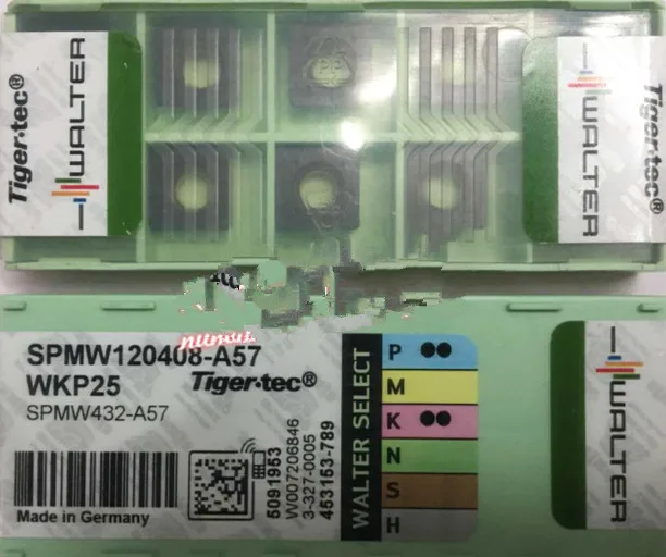 Твердосплавные вставки SPMW 100 A57 WKP25 120408 шт.|Крепления| |