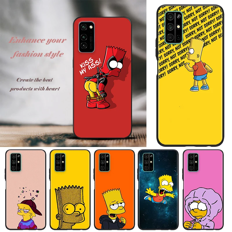 

Anime Simpsons For Honor Play 3E 5 5G 5T 8S 8C 8X 8A 8 7S 7A 7C MAX Prime Pro 2019 2020 Black Phone Case Soft Capa