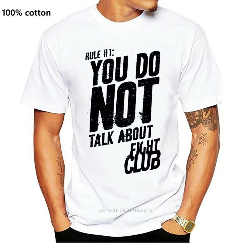 2019 забавная футболка Мужская новинка с изображением команды боевого клуба 1 |