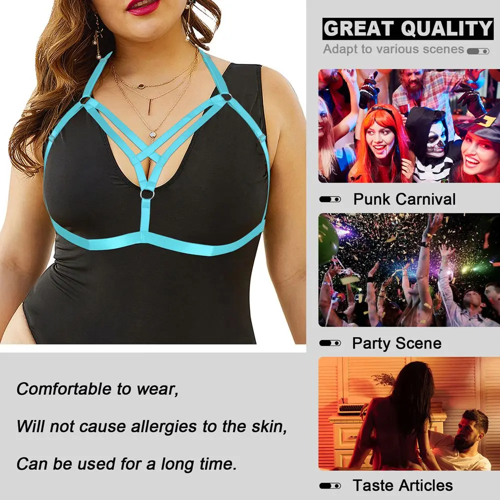 

Пышное чувственное женское нижнее белье, готическое сексуальное боди, бюстгальтер с ремнем, нагрудная клетка, бретельки, искусственное ремни-Подвески