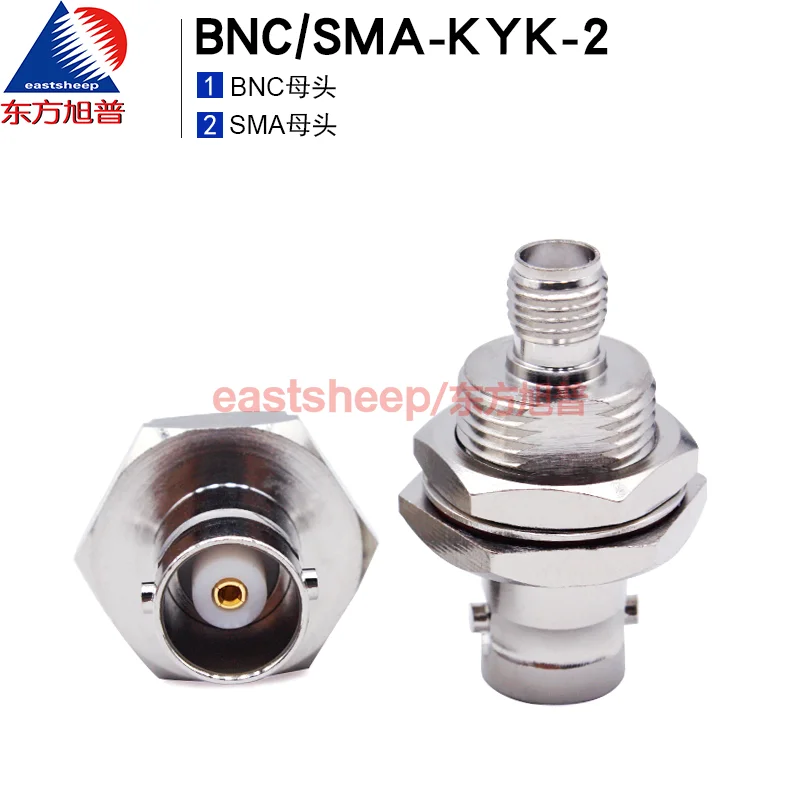 Eastsheep RF адаптер BNC Гнездо для SMA гнездо BNC/SMA KYK 2 фиксированный чехол|Сетевые