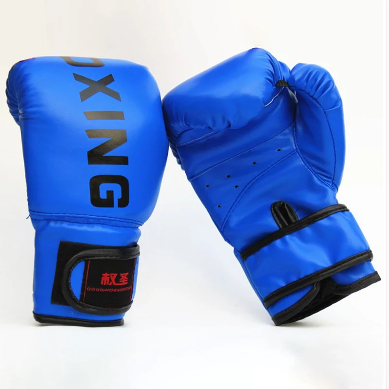 

1 Pair Children Boxing Gloves Kids PU Leather Sanda Boxing Training Glove Professional Child Breathable Sparring Glove
