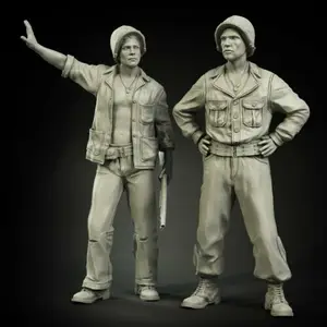 Набор Старинных танкиров США 135 года включает в себя 2 набора модельная фигурка из смолы миниатюрных gk, неокрашенных