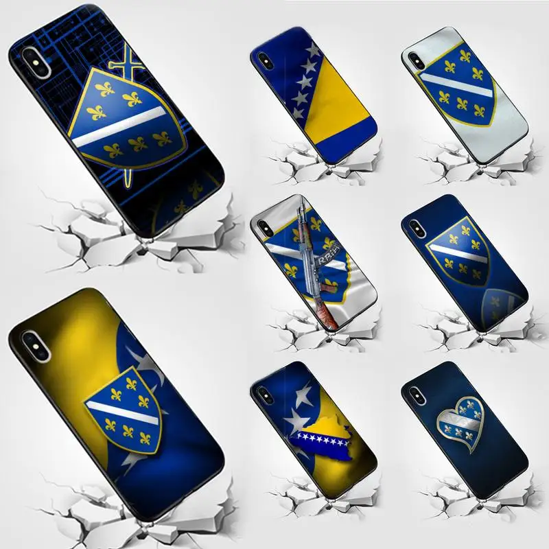 

Bosnia and Herzegovina flag Phone Case for honor 8A 9 10 10 x Lite 5A 7A 8x 9x Pro 20 7c 8c PLAY smart Cover coque