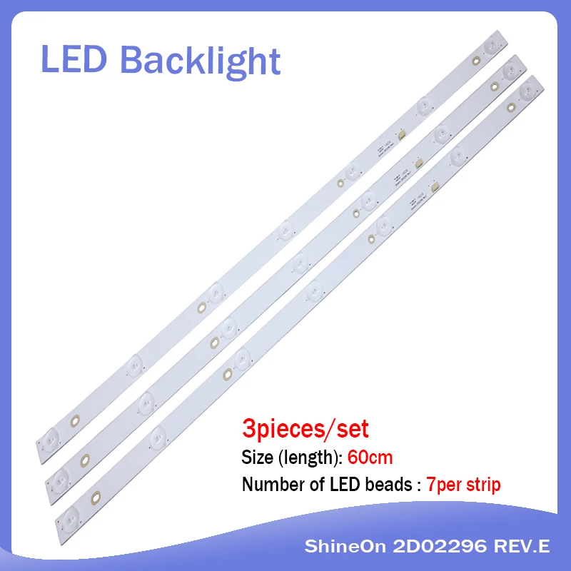 Светодиодная лента с подсветкой для INSIGNIA ShineOn 2D02296 RE V.E NS 32D310NA17|Промышленные