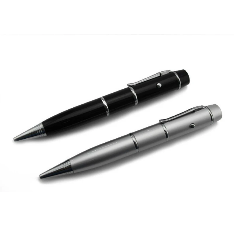 Пользовательский логотип вашей компании световая лазерная ручка Форма USB флэш