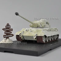 diecast metal military model toys 172 ww ii german main battle tank tiger budapest 1945 miniature replica collection