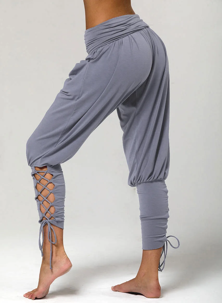 Брюки с завязками на лодыжке Средневековые брюки викингом Ренессанс|Страшные