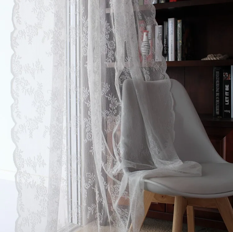 Гостиная Шторы s Спальня шторы Готовые белый Cortina De светильник окна для