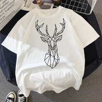 2021 womens high quality printing t shirt summer newest geometric animals graphic tees vouge shirts for women tshirts