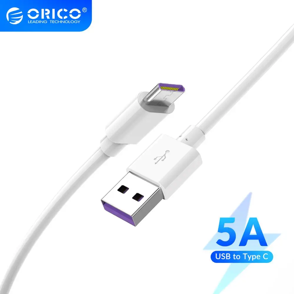 USB-кабель Orico для type-C устройств 1/1 5/2 м. цвет белый | Мобильные телефоны и аксессуары