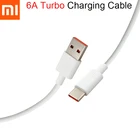 Оригинальное зарядное устройство с кабелем типа C для Xiaomi, быстрая зарядка для Poco F3 X3 NFC Mi 11 10 10T Pro Lite Black Shark 3 Tipo C 1 м 1,5 м 2 м