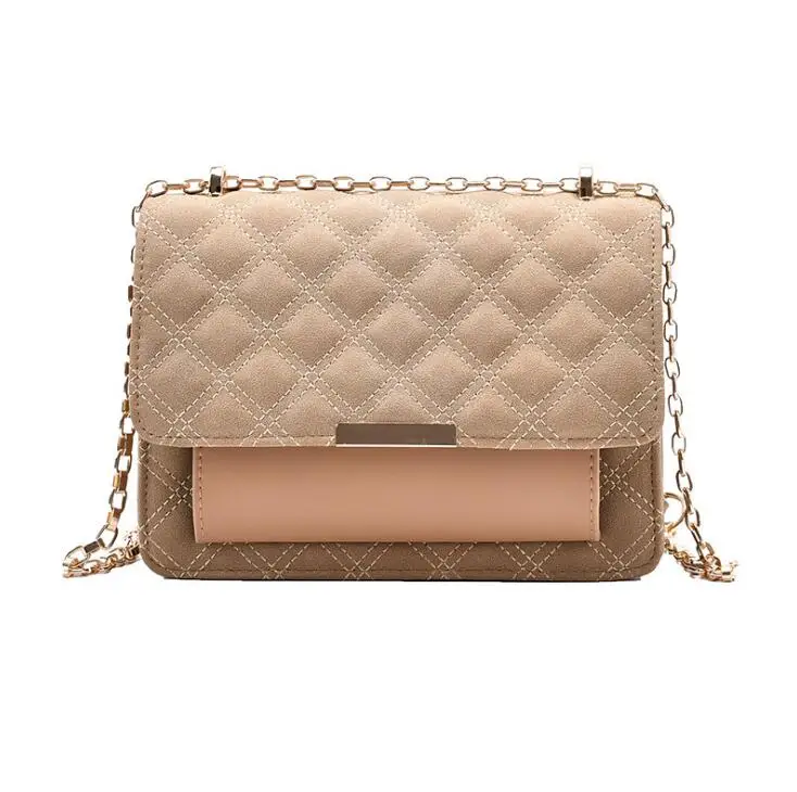 

Scrub PU Leather Crossbody Bags for Women 2020 Trending Branded Designer Handbags Women's Shoulder Chain Hand Bag