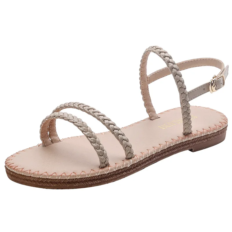 

Women Sandals Casual Shoes Female Chunky Heel Sandals Retro Ladies Shoes Footwear Plus Size Chaussures Femme