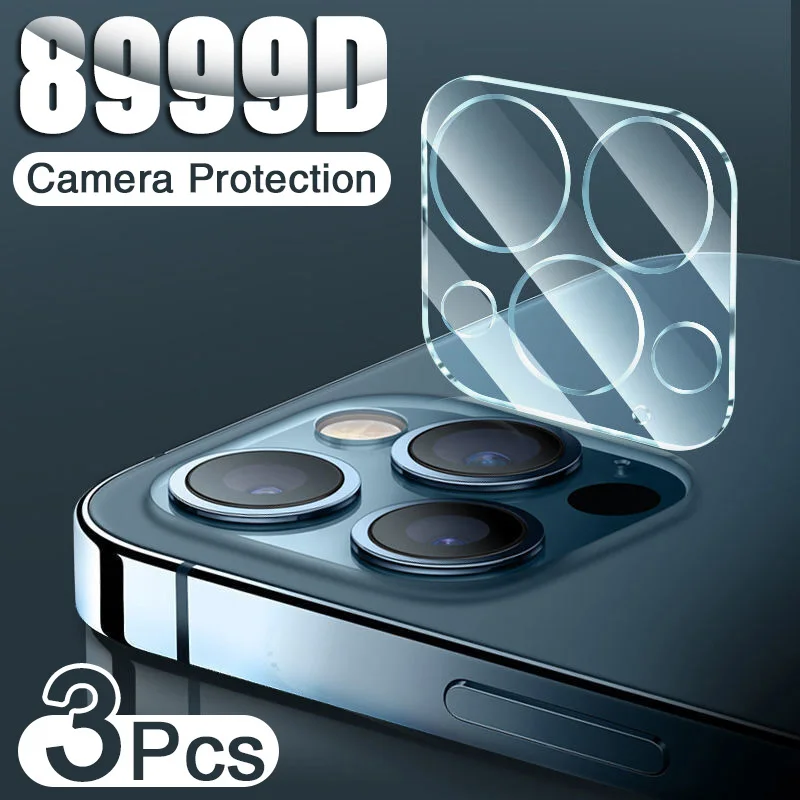 Защитная пленка для объектива камеры закаленное стекло iPhone 13 12 11 Pro Max XR X XS 6s 7 8 Plus 3