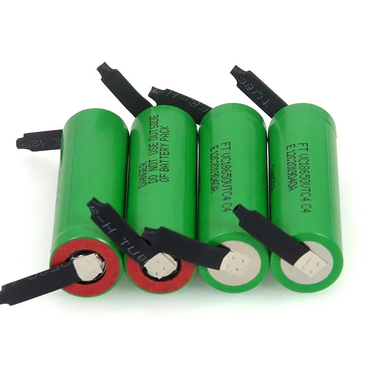 

VariCore 100% Original 3.6V 18650 VTC4 2100mAh High drain 30A Rechargeable battery VC18650VTC4 +DIY Nickel sheet
