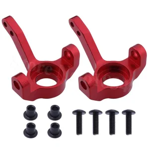 Для осевого 110 Rock гусеничный Радиоуправляемый автомобиль, улучшенные детали, Алюминиевый Рычаг переднего кулака, вертикальный руль 1:10 SCX-10 SCX10-01