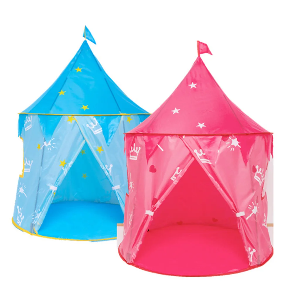 

Kids Tent Portable Toy Game House Children Tent Castle Tent for Indoor Outdoor Fun
