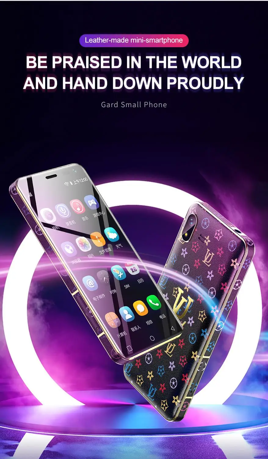 Смартфон Ulcool U2 Pocket 4G-LTE экран 3 15 дюйма Android 8 1 четырёхъядерный процессор MT6739 Google Play