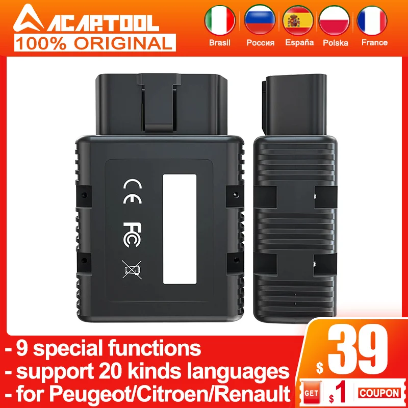 OBD2 для Renault COM PSA-COM Peugeot/для Citroen замена Lexia-3 PP2000 PSA Bluetooth инструмент диагностики и