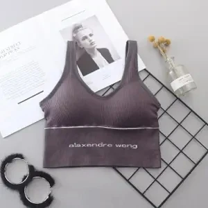 

Sports Yoga high elastic big U vest female