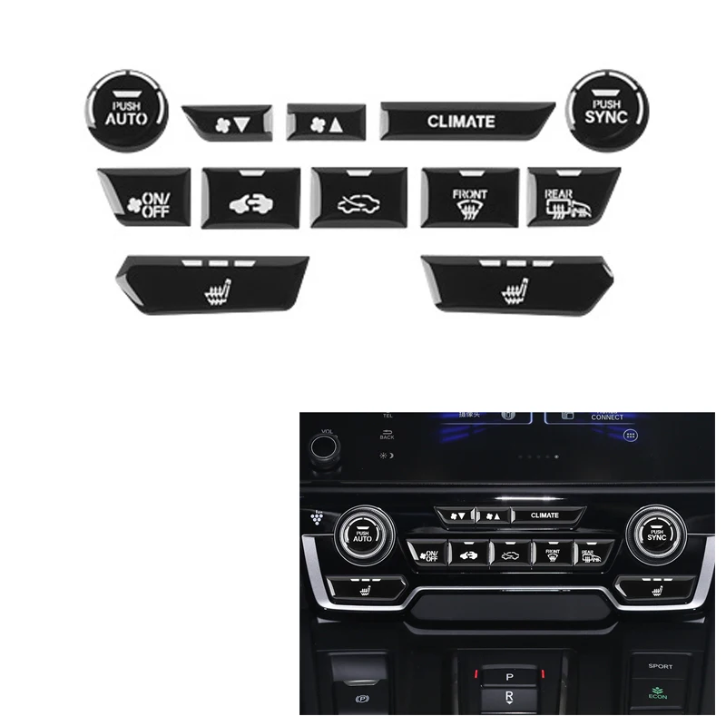 Кнопка переключения стекла автомобиля кнопка передач кондиционера запуска