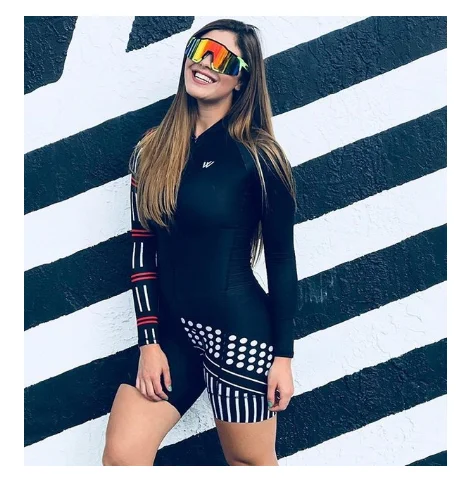 2020 профессиональный костюм для триатлона женская одежда с длинным рукавом