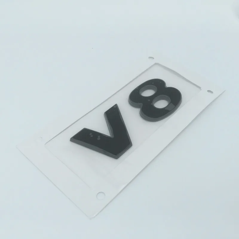 1 шт. 3D ABS высокое качество V6 V8 TDI TSI Автомобильная буква Задняя эмблема значок