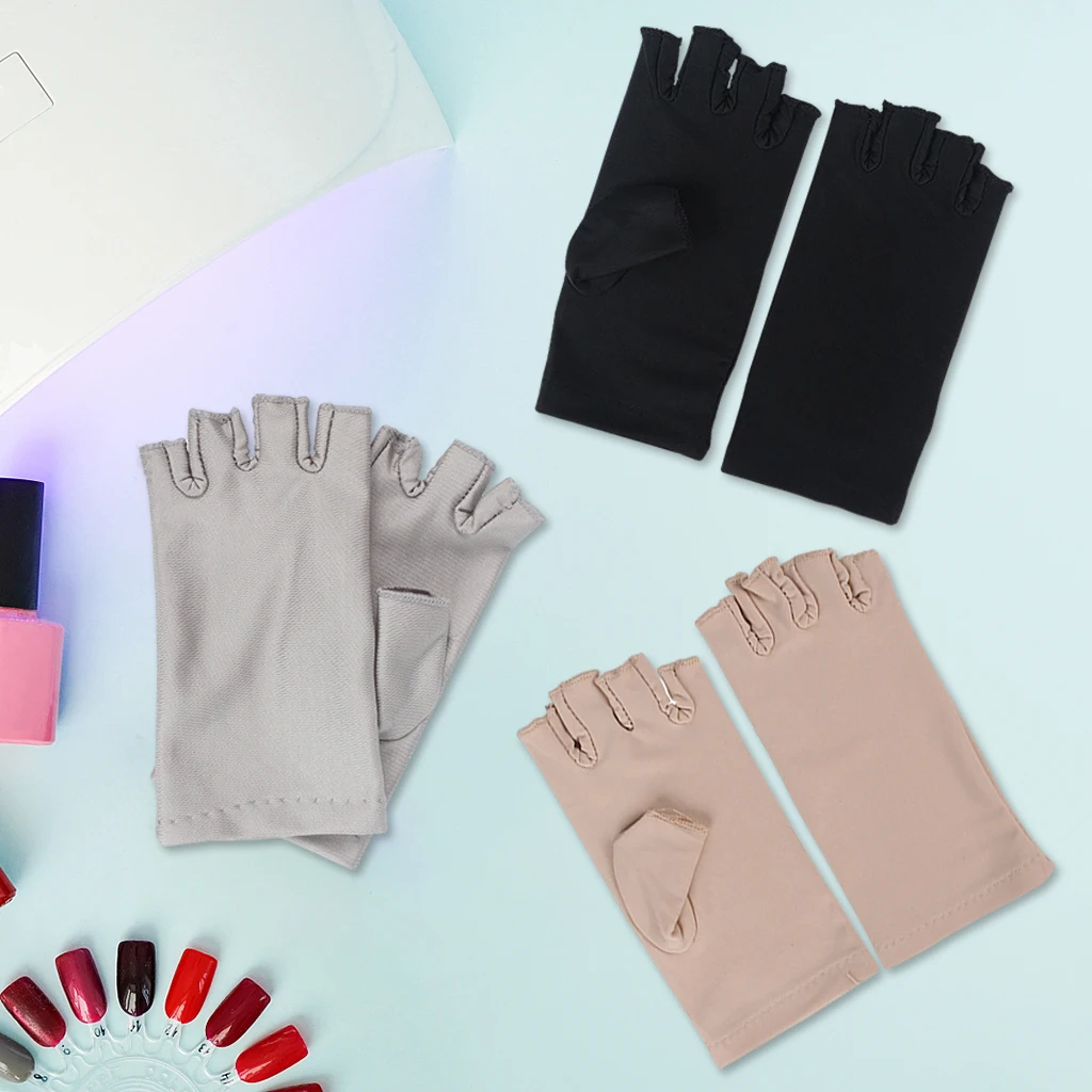 1 пара носков с защитой от ультрафиолетового излучения для ногтей перчатки UV