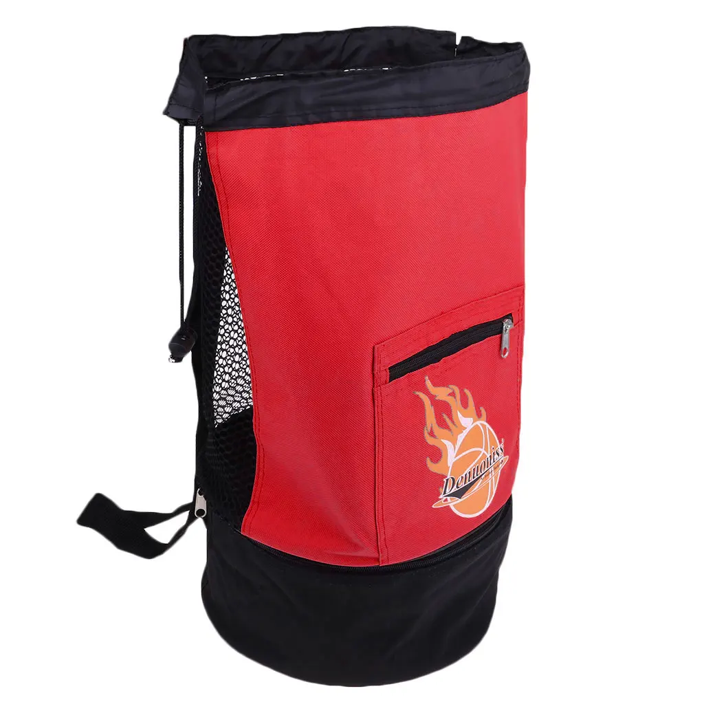 

Large Basketball Bag Soccer Ball Football Carrier Carry Bag Holder with Extra Clothes Shoe Case
