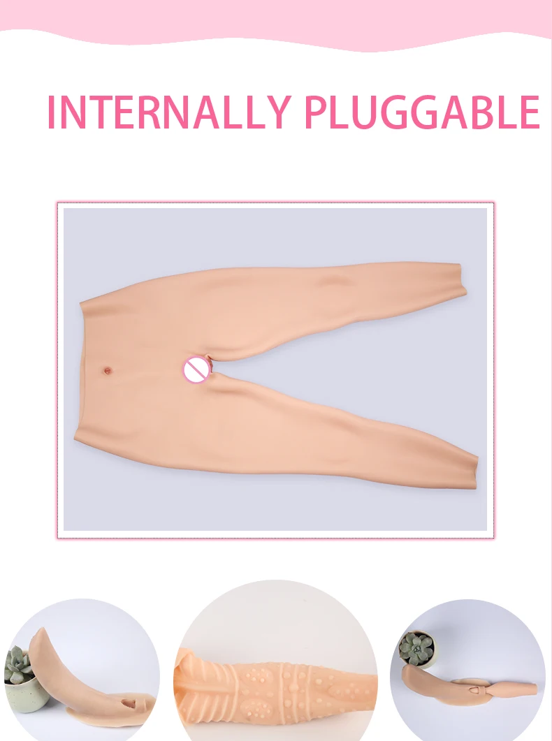 9-точечные длинные силиконовые штаны реалистичные поддельные вагинальные