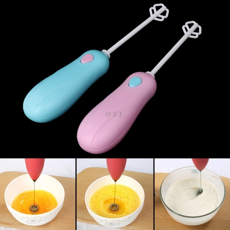 

Mini Portable 5W 10000 RPM Kitchen Electric Hand Whisk Mixer Coffee Milk Egg Beater Plastic Blender drop shipping