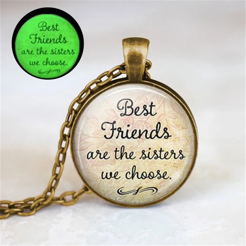 Классическое ювелирное изделие Best Friend популярное вдохновляющее Ретро