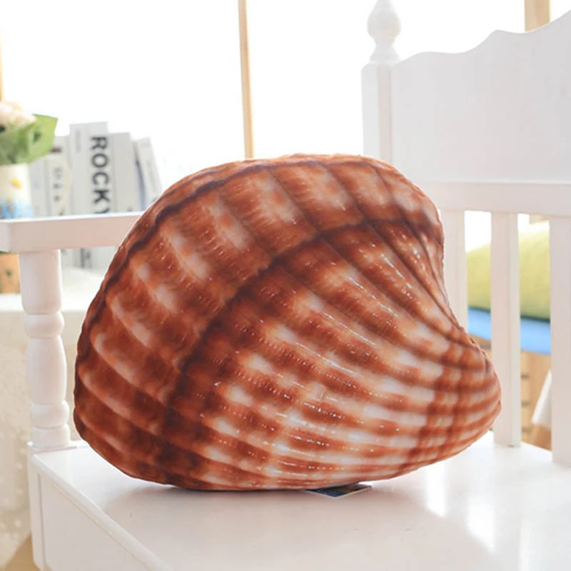 Sea Shell Starfish Conch Soft Stuffed Cushions Sleep Pillows Home Decor Sofa Bed Cushion SeaShell Kids Plush Toys Gift coussin | Дом и сад