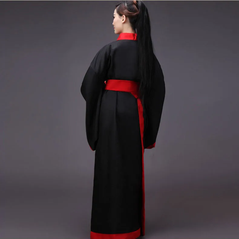 Китайское традиционное платье для мужчин и женщин костюм Hanfu Tang династии