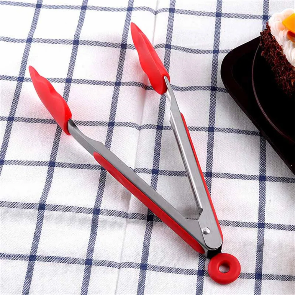 Силиконовые щипцы для приготовления пищи барбекю кухонные аксессуары салата