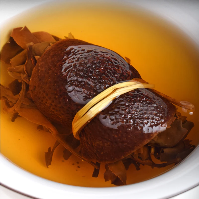 Китайский сухой фруктовый чай 500 г апельсиновая корка с белым чаем цветочный