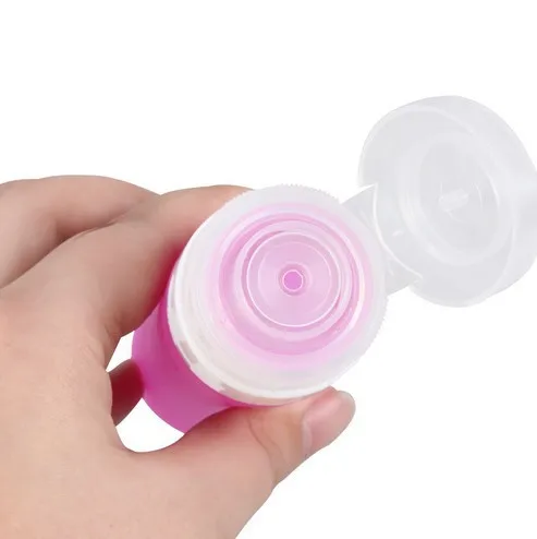 Силиконовый портативный дорожный флакон для женщин и мужчин косметический